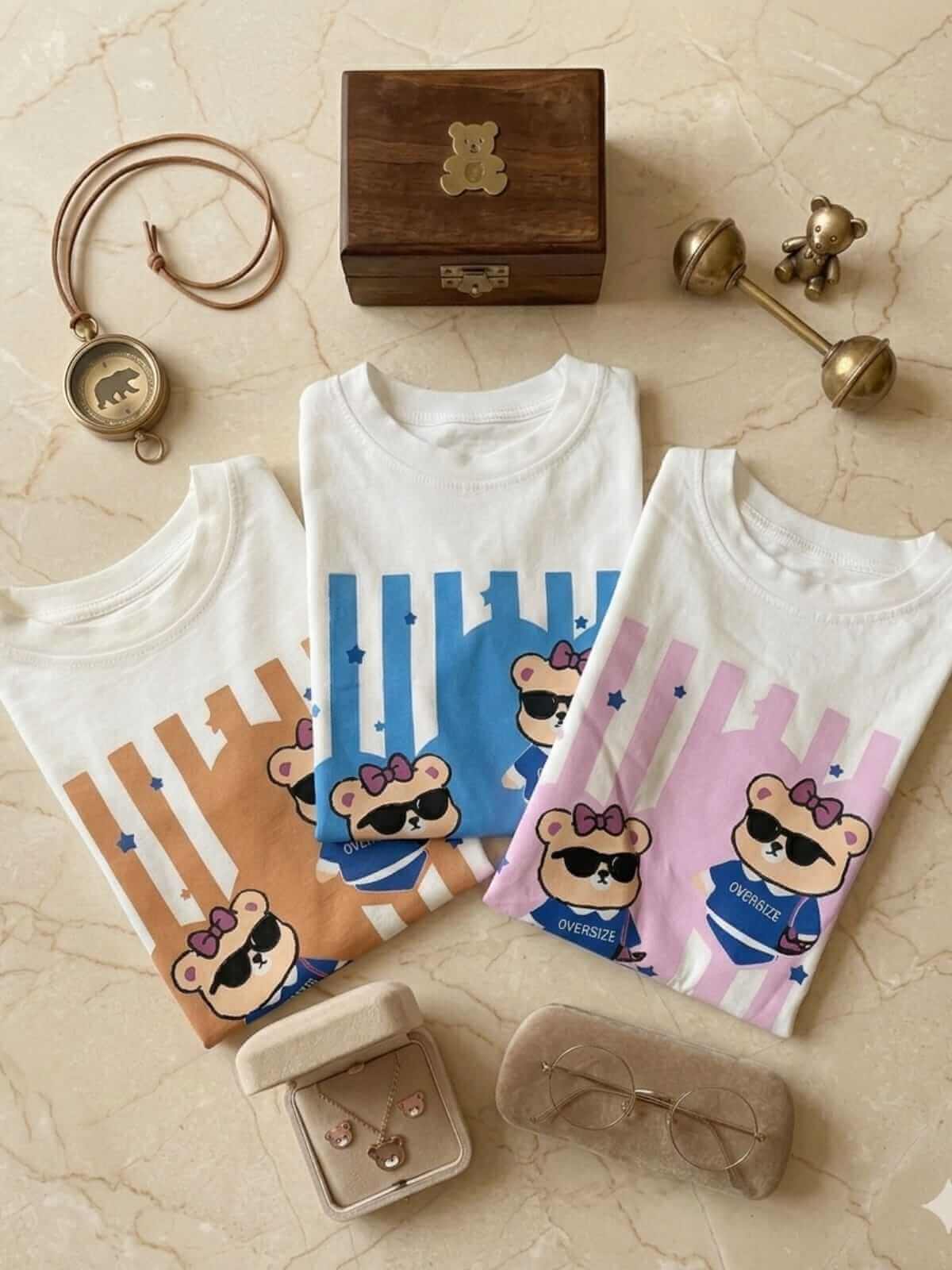 GRADE BLUSA MANGA LONGA URSO ELEGANTE - Imagem 3